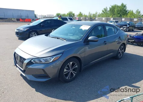 2022 Nissan Sentra Sv Xtronic Cvt z USA, uszkodzony, nr VIN 3N1AB8CV2NY292139